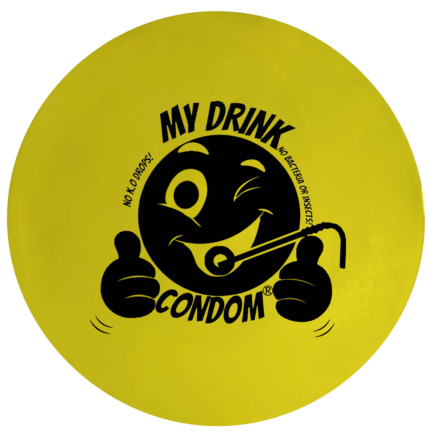 Set of 3 drinking condoms protection for me and a reserve
